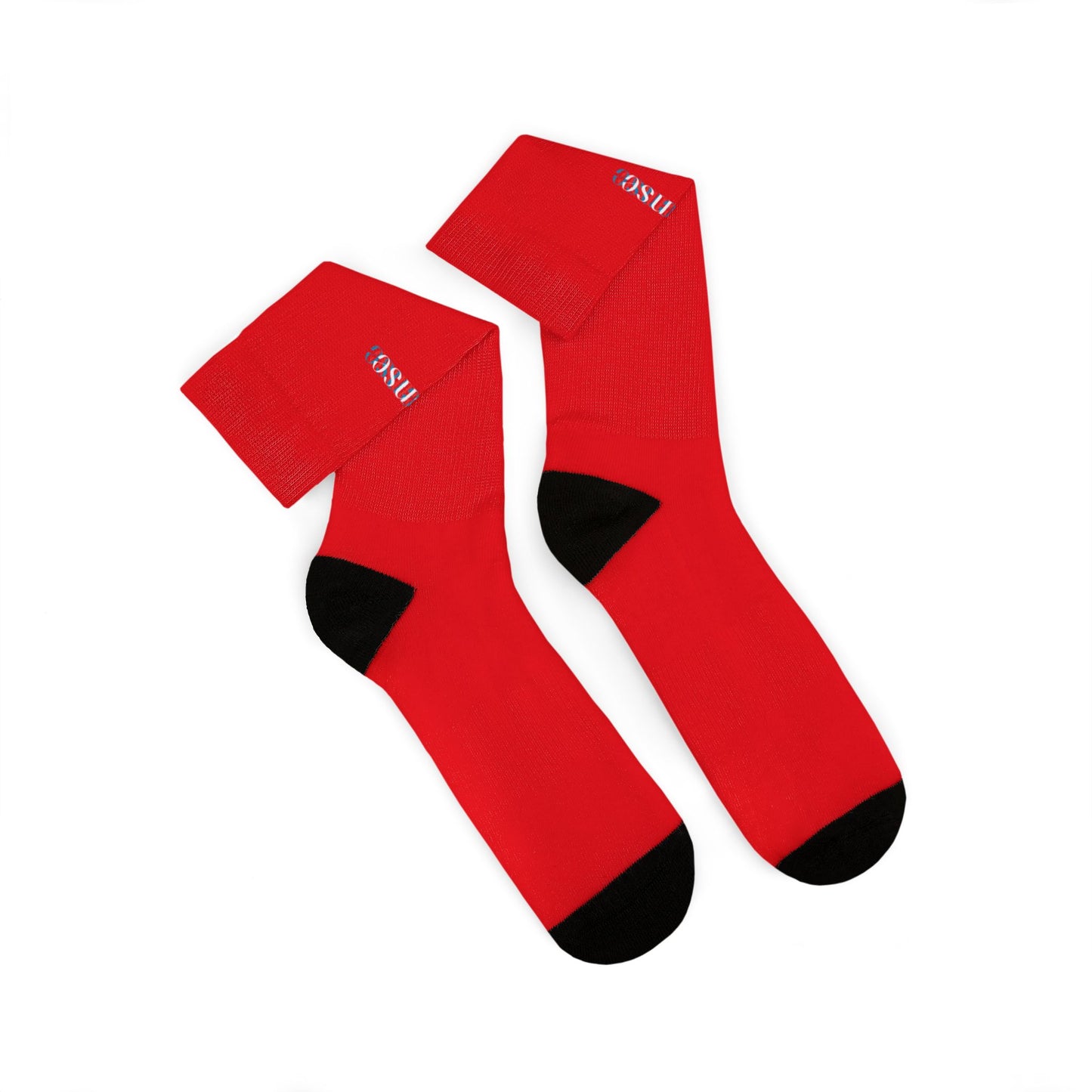 7 SENSE - Red Crew Socks