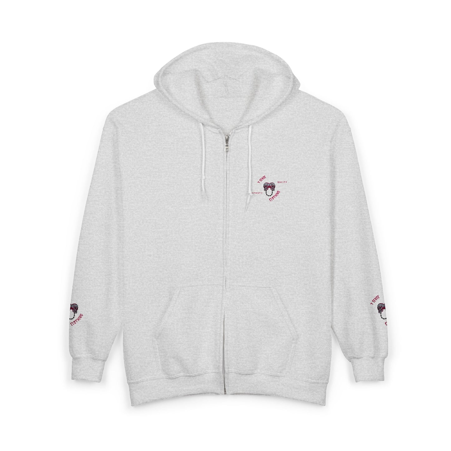 7 SENSE - Skull Zip Hoodie