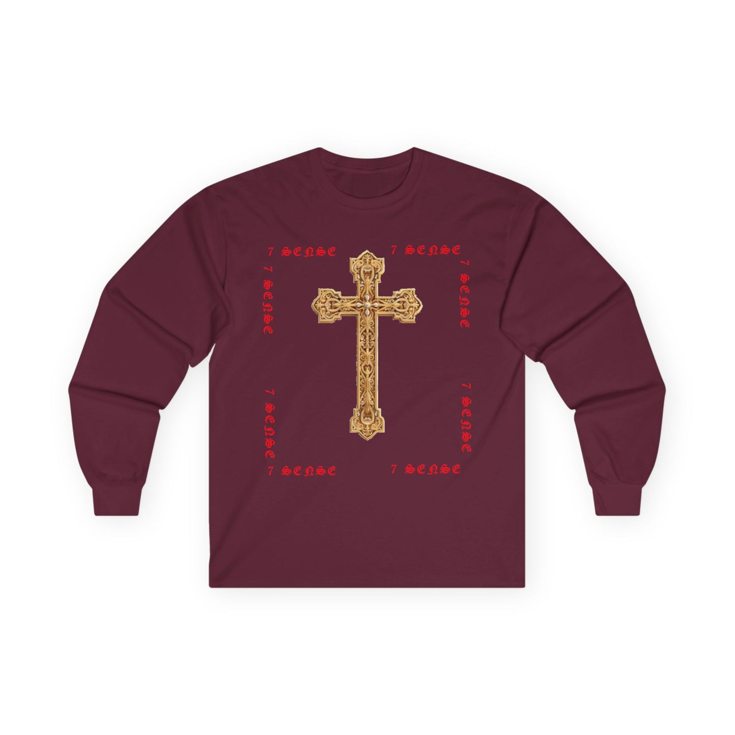 7 SENSE Long Sleeve Cross Tee