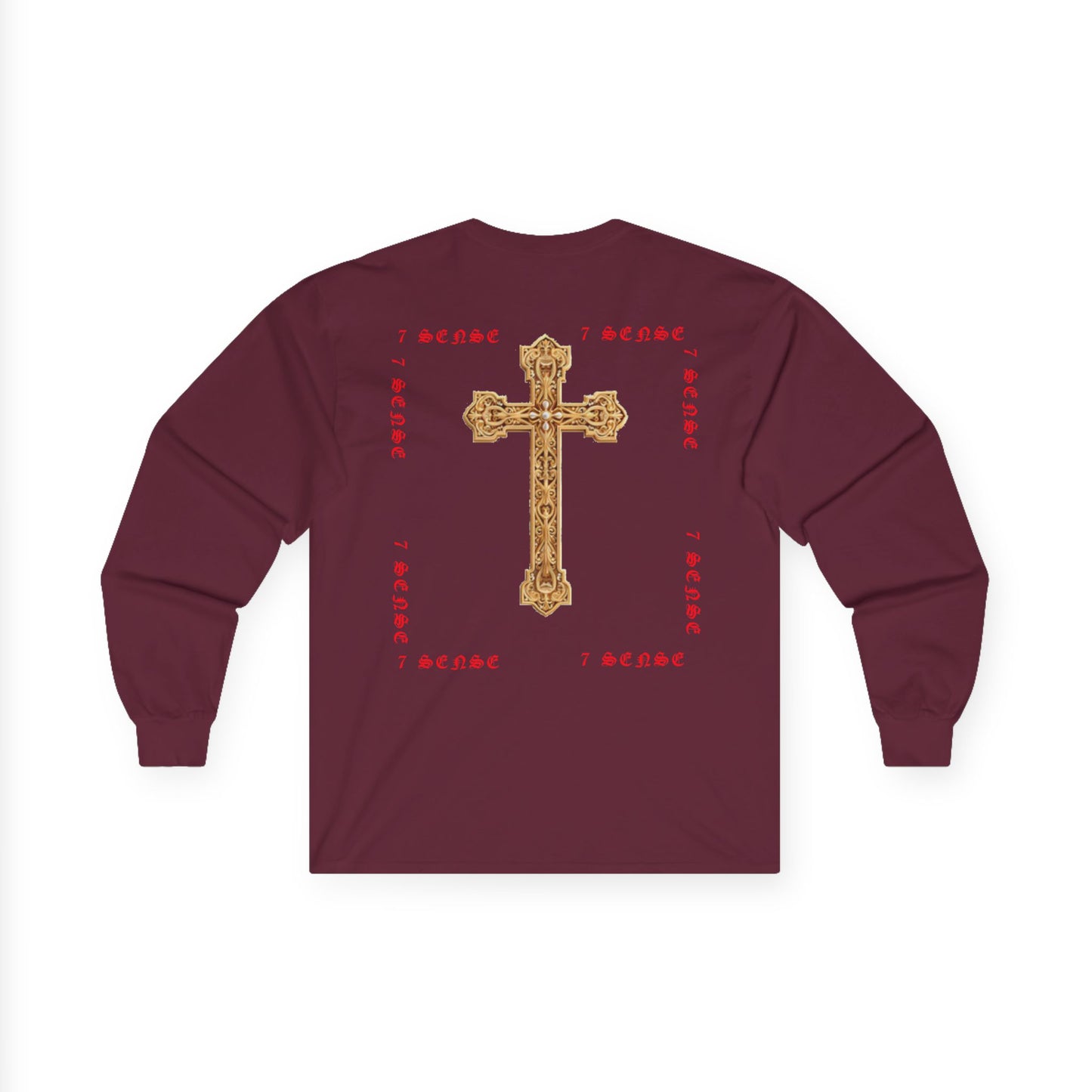 7 SENSE Long Sleeve Cross Tee